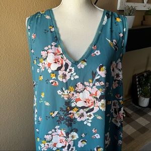 Torrid Woman’s Plus Turquoise Tank Top Blouse 6X NWT